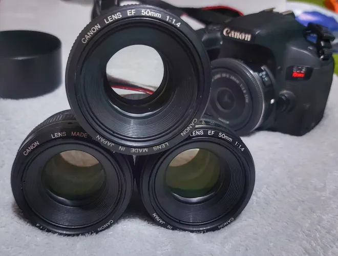 Lentes Canon 50mm 1.4 ZERADISSIMAS!!!