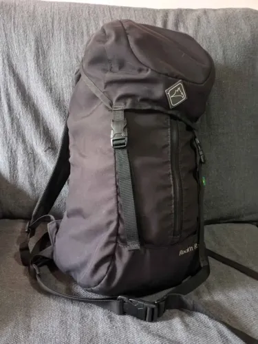 mochila trilha conquista 32L trekking montanha viagem mochilão bike deuter columbia north 