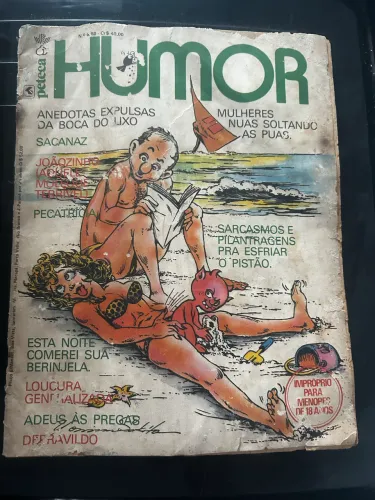 Revista gibi humor adulto anos 70