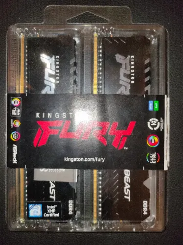 Memórias Kingston Fury Beast RGB 32GB