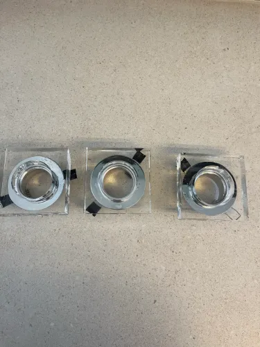 Conjunto de spot de vidro para Lâmpada dicrioca 