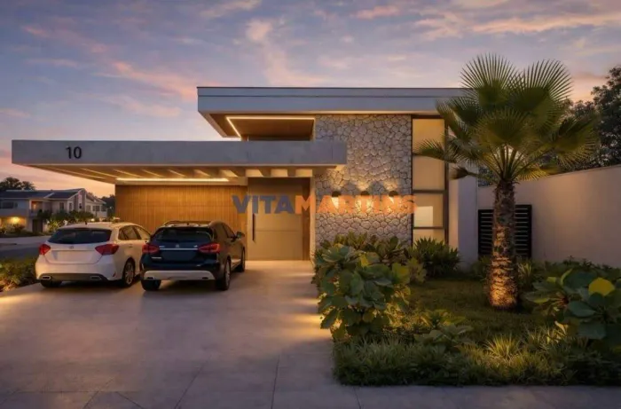 Casa Linear no Blue Garden com 3 quartos (2 suítes) por R$1.550.000,00 na Nova São Pedro/R