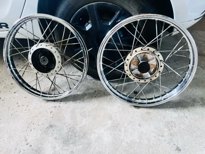 Par de rodas 150 fan mix