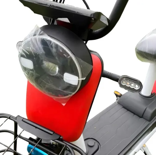 Bicicleta Scooter Elétrica Yiwu Felice 350w Cor Vermelha