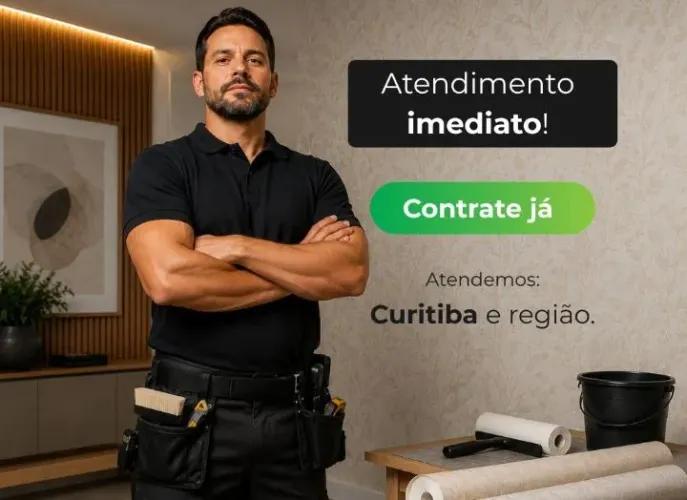 Instalador - Papel de parede em Curitiba 