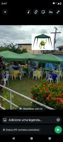 TENDAS PARA COPA E FESTA JULINA