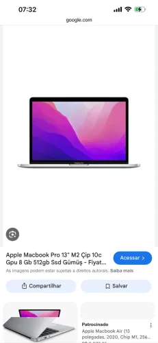 Mac book Air de 13 polegadas 