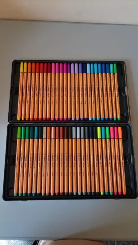 Canetas Stabilo Point 88 - 50 cores