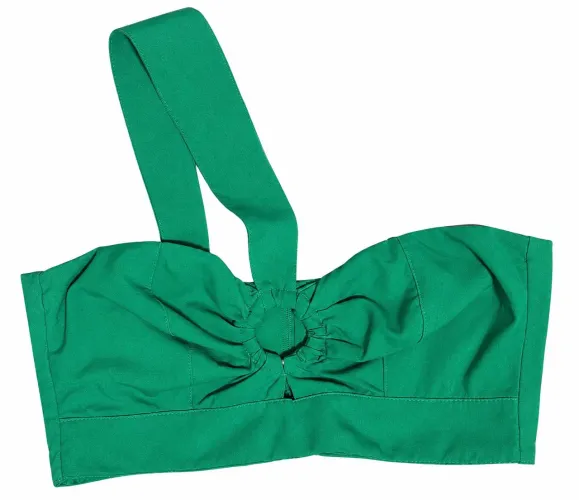 Top Cropped Verde Joy - Tamanho 36