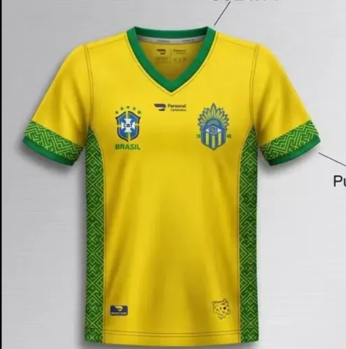 Camisa do Baré E.C. Versão Brasil.