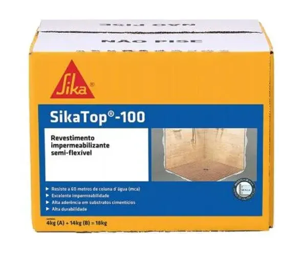 SIKATOP 100 18KG - (OFERTA VALIDA ATE 29/07/26)