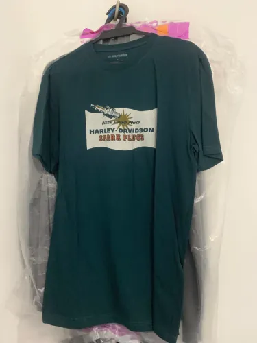 VENDO CAMISA HARLEY DAVIDSON EM ALGODÃO GENUÍNA