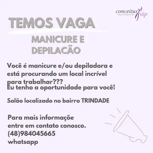 VAGA MANICURE / DEPILADORA