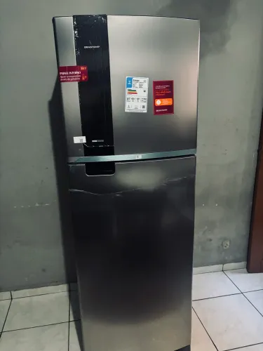 REFRIGERADOR FF 385L BRASTEMP BRM46MK 110V INOX