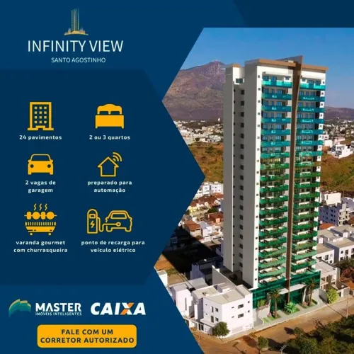 Lançamento à Venda Infinity View | Bairro Santo Agostinho GV/MG