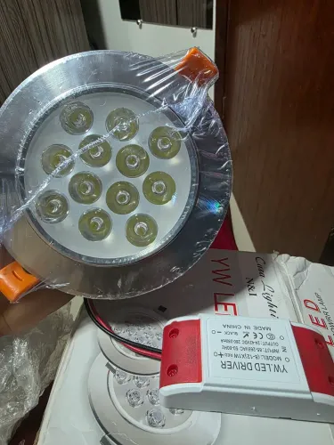 Spot Led de embutir 12w NOVO NA CAIXA