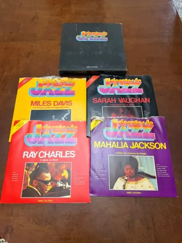 Discos de Vinil Gigantes do Jazz