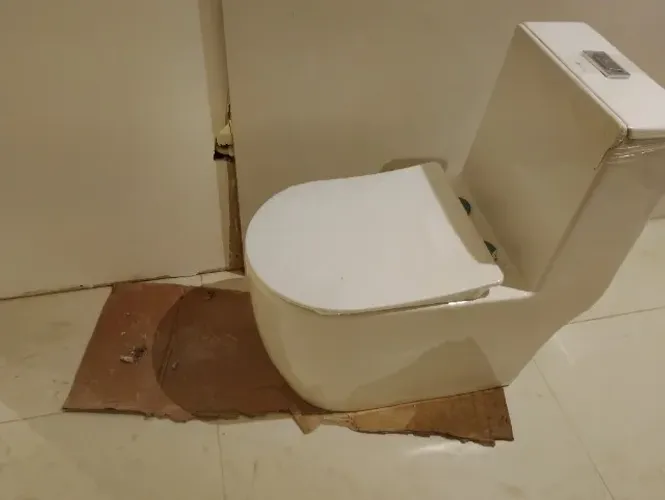 Vaso sanitário monobloco novo na caixa