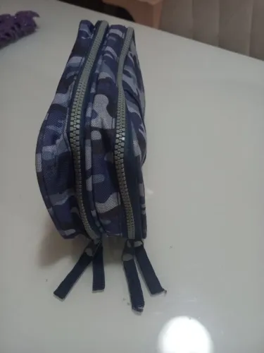 Estojo escolar duplo DATERRA camuflado