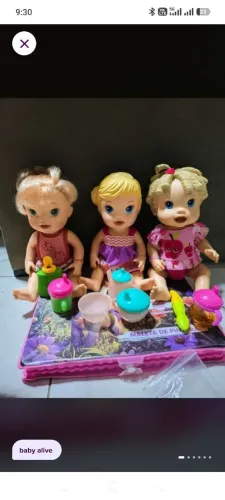 Bonecas baby alives