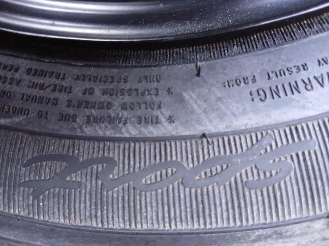 Roda nova com pneu novo Goodyear