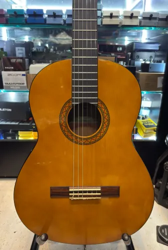 Violão Yamaha CX40 eletroacústico passivo regulado cordas novas 