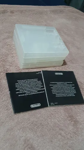 Lote de 3 capa Case Estojo para jogos de Nintendo DS e Game Boy Advance GBA - ORIGINAL