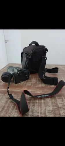 Kit Canon EOS Rebel SL1 + Lente 24mm  + 75-300mm + Acessórios Premium