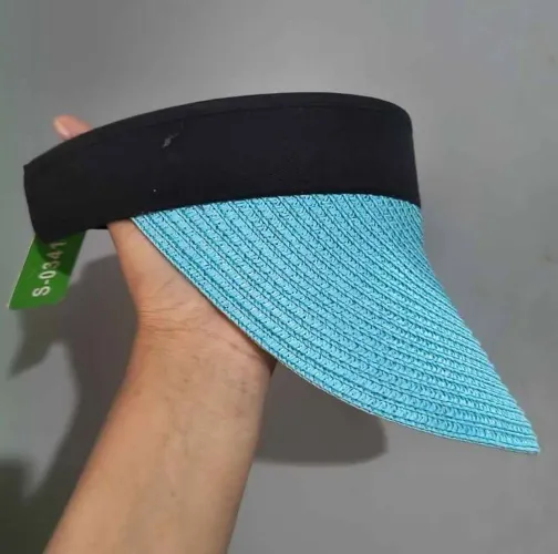 Viseiras solar verde e azul