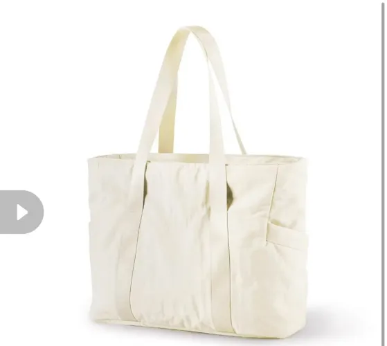 Bolsa tote grande lado off white