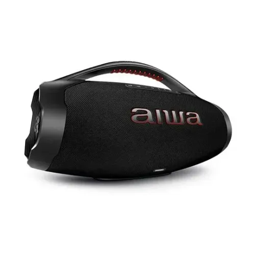 Caixa de Som Aiwa Boombox Plus 200W RMS Bluetooth Preta