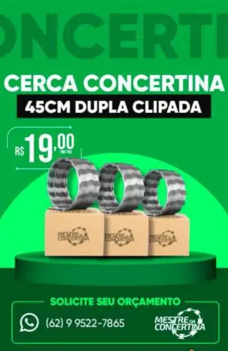 Concertina Dupla clipada 18$