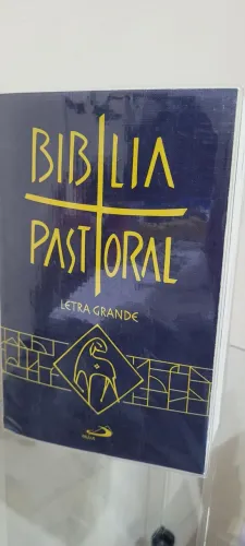 Bíblia letra grande capa cristal tam.M