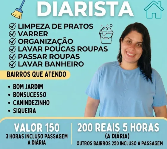 DIARISTA E BABÁ