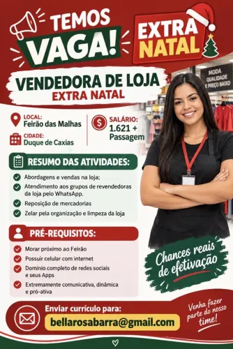 Vendedora Loja