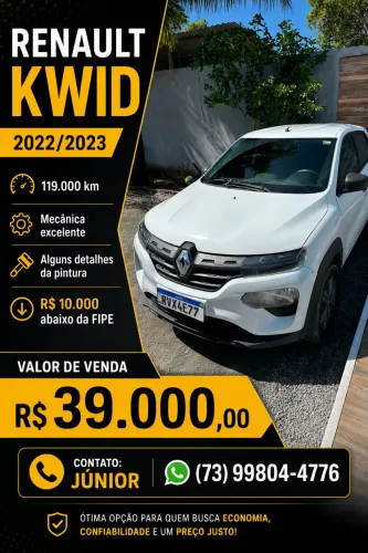 Renault Kwid Zen 1.0 Flex 12V 5P Mec. 2023