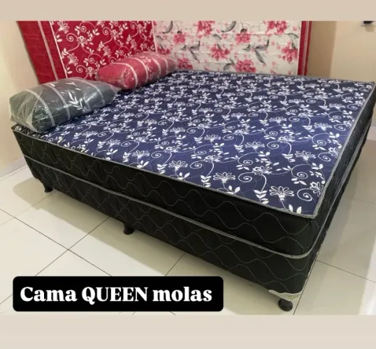 Cama queen molas macia macia 
