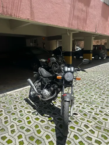 Fan 125 2007 com partida elétrica e freio a disco