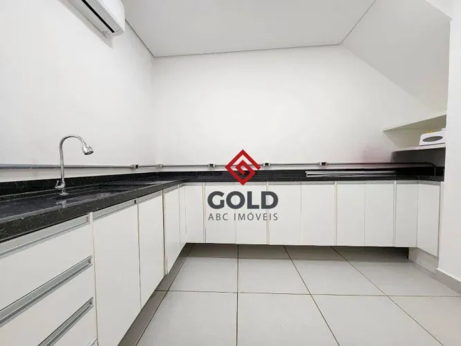 Sala para alugar, 129 m² por R$ 7.108,00/mês - Vila Assunção - Santo André/SP