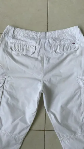 Bermuda Capri Cargo Branca Tommy Hilfiger