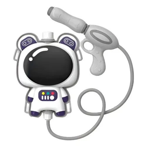 Brinquedo Mochila Lança Água Jato Animais Crianças Cor:Branco