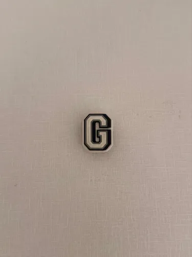 Pin Original Crocs Jibbitz Letra G