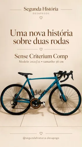 Bicicleta Speed Road Sense Criterium Comp Shimano Claris