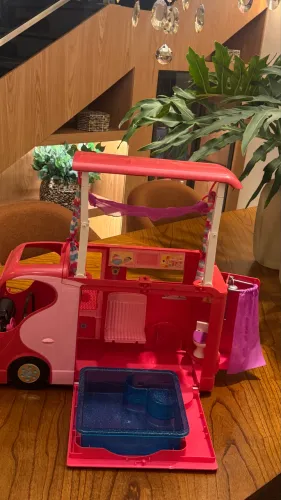 Trailer da Barbie da Mattel -Barbie Pop -Up Camper