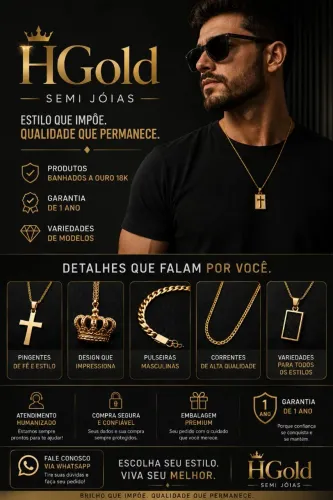 ? Semi Jóias Banhadas a Ouro 18K ? Conheça a HGold!