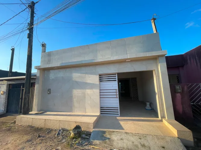 Casa no Bairro Novo, com entrada facilitada e financiada pela caixa econômica.