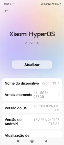 XIAOMI HYPEROS