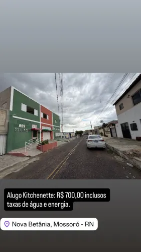 Alugo Apto 01 quarto Residencial, Inclusos água e energia, Nova Betânia, Mossoró-RN.