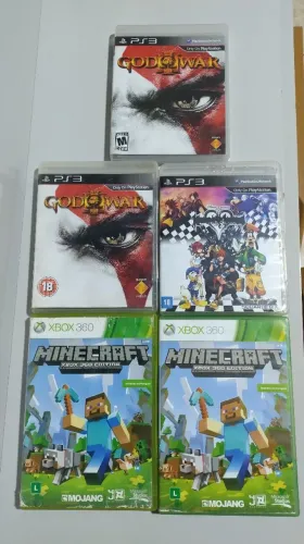 Jogos Ps3 e Xbox 360