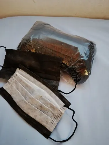 Máscaras descartáveis preta PROMOÇÃO!